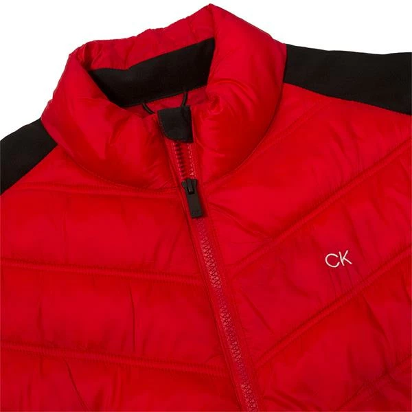 Calvin Klein Golf Gents Frontera Hybrid Jacket Red 5 Calvin Klein Golf Gents Frontera Hybrid Jacket Red - Image 3