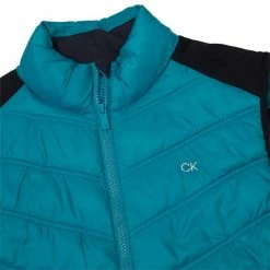 Calvin Klein Golf Gents Frontera Hybrid Gilet Carribean 10 Calvin Klein Golf Gents Frontera Hybrid Gilet Carribean -Golf Clothing Shop P C9833CALVINKLEINGILETCARRIBEANGENTS 2 L