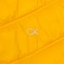 Calvin Klein Golf Gents Frontera Hybrid Gilet Mustard -Golf Clothing Shop P C9833CALVINKLEINGILETMUSTARDGENTS 3 L