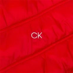 Calvin Klein Golf Gents Frontera Hybrid Gilet Red -Golf Clothing Shop P C9833CALVINKLEINGILETREDGENTS 3 L