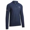 Callaway Gents ¼ Zip Blended Merino Sweater Navy Blue (410) -Golf Clothing Shop P CGGF80M1CALLAWAYSWEATERNAVY410GENTS L