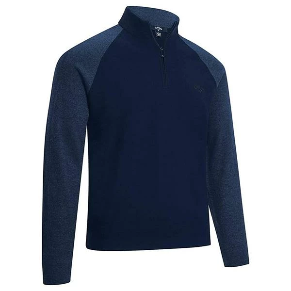 Callaway Gents Raglan ¼ Zip Sweater Navy (410) 3 Callaway Gents Raglan ¼ Zip Sweater Navy (410)