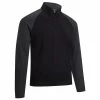 Callaway Gents Raglan ¼ Zip Sweater True Black (010) -Golf Clothing Shop P CGGFA017CALLAWAYSWEATERTRUEBLACK010GENTS L
