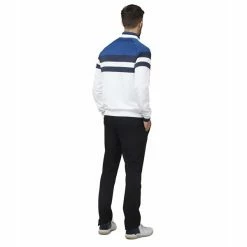 Callaway Gents Street Block Jacket White (100) -Golf Clothing Shop P CGJSC038CALLAWAYJACKETWHITE100GENTS 5 L