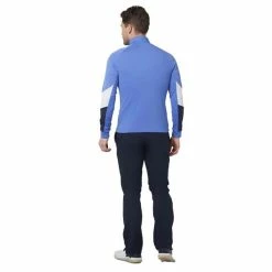 Callaway Gents ¼ Zip Colourblock Chillout Amparo Blue (419) -Golf Clothing Shop P CGJSC0C8CALLAWAYJACKETAMPAROBLUE419GENTS 3 L
