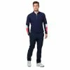 Callaway Gents ¼ Zip Colourblock Chillout Peacoat (410) 2 Callaway Gents ¼ Zip Colourblock Chillout Peacoat (410) -Golf Clothing Shop P CGJSC0C8CALLAWAYJACKETPEACOAT410GENTS L