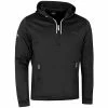 Callaway Gents ¼ Zip Swing Tech Hoodie Caviar (002) -Golf Clothing Shop P CGKFB0T3CALLAWAYHOODIECAVIAR002GENTS 3 L