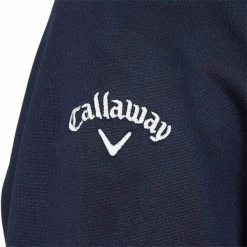 Callaway Gents ¼ Zip Swing Tech Hoodie Peacoat (410) -Golf Clothing Shop P CGKFB0T3CALLAWAYHOODIEPEACOAT410GENTS 2 L