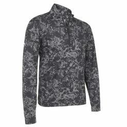 Callaway Gents Camo Printed Fleece Caviar (002)