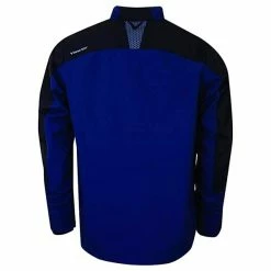 Callaway Gents Long Sleeve Full Zip Windshirt Peacoat (410) -Golf Clothing Shop P CGRF90D6CALLAWAYWINDSHIRTPEACOAT410GENTS 1 L