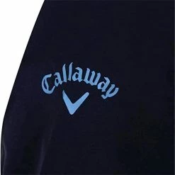 Callaway Gents Long Sleeve Full Zip Windshirt Peacoat (410) -Golf Clothing Shop P CGRF90D6CALLAWAYWINDSHIRTPEACOAT410GENTS 2 L