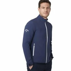 Callaway Gents Storm Fleece Pro II Peacoat (410) -Golf Clothing Shop P CGRFC006CALLAWAYFLEECEPEACOAT410GENTS 4 L