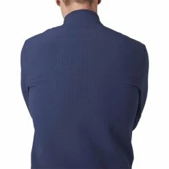 Callaway Gents Storm Fleece Pro II Peacoat (410) -Golf Clothing Shop P CGRFC006CALLAWAYFLEECEPEACOAT410GENTS 5 L