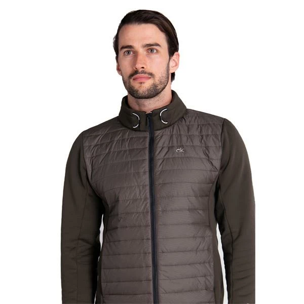 Calvin Klein Golf Gents Wrangell Hybrid Jacket Olive Green 7 Calvin Klein Golf Gents Wrangell Hybrid Jacket Olive Green - Image 5