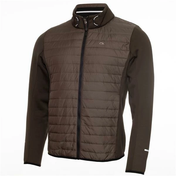 Calvin Klein Golf Gents Wrangell Hybrid Jacket Olive Green 3 Calvin Klein Golf Gents Wrangell Hybrid Jacket Olive Green