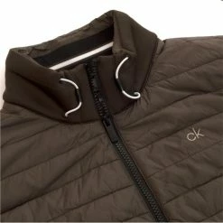 Calvin Klein Golf Gents Wrangell Hybrid Gilet Olive Green -Golf Clothing Shop P CKMA20417ACKGOLFGENTSWRANGELLHYBRIDGILETOLIVE 1 L