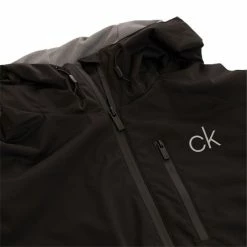 Calvin Klein Golf Gents Ultron Hooded Jacket Black 11 Calvin Klein Golf Gents Ultron Hooded Jacket Black -Golf Clothing Shop P CKMA20422CALVINKLEINJACKETBLACKGENTS 3 L