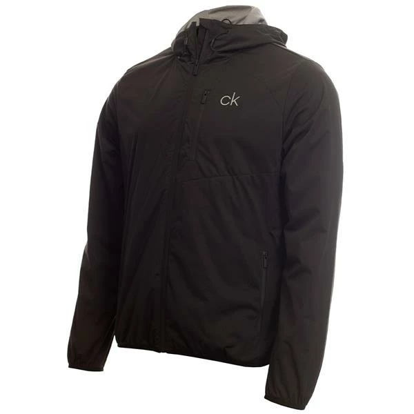 Calvin Klein Golf Gents Ultron Hooded Jacket Black 3 Calvin Klein Golf Gents Ultron Hooded Jacket Black