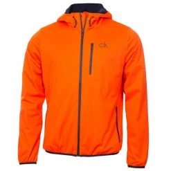 Calvin Klein Golf Gents Ultron Hooded Jacket Blaze
