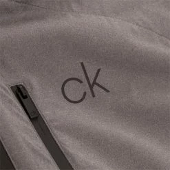 Calvin Klein Golf Gents Ultron Hooded Jacket Grey Marl -Golf Clothing Shop P CKMA20422CALVINKLEINJACKETGREYMARLGENTS 2 L