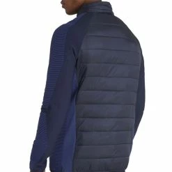 Calvin Klein Golf Gents Dynamo Tech Knit Jacket Navy -Golf Clothing Shop P CKMA21534CKGOLFGENTSDYNAMOTECHKNITJACKETNAVY 3 L