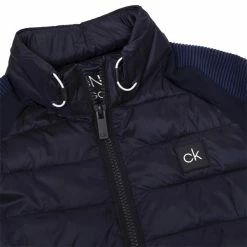Calvin Klein Golf Gents Dynamo Tech Knit Jacket Navy -Golf Clothing Shop P CKMA21534CKGOLFGENTSDYNAMOTECHKNITJACKETNAVY 4 L