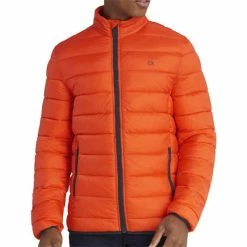 Calvin Klein Golf Gents Conductor Padded Jacket Blaze 10 Calvin Klein Golf Gents Conductor Padded Jacket Blaze -Golf Clothing Shop P CKMA21541CKGOLFGENTSCONDUCTORPADDEDJACKETBLAZE 2 L