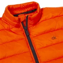 Calvin Klein Golf Gents Conductor Padded Jacket Blaze 12 Calvin Klein Golf Gents Conductor Padded Jacket Blaze -Golf Clothing Shop P CKMA21541CKGOLFGENTSCONDUCTORPADDEDJACKETBLAZE 4 L