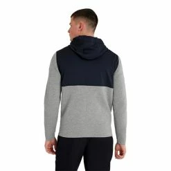Calvin Klein Golf Gents Yosemite Hooded Sweater Grey Marl -Golf Clothing Shop P CKMA22702CALVINKLEINSWEATERGREYMARLGENTS 3 L