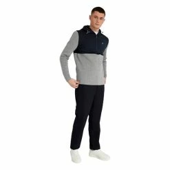 Calvin Klein Golf Gents Yosemite Hooded Sweater Grey Marl -Golf Clothing Shop P CKMA22702CALVINKLEINSWEATERGREYMARLGENTS 4 L