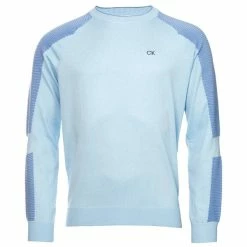 Calvin Klein Golf Gents Veleto Crew Sweater Air Blue