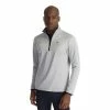 Calvin Klein Golf Gents Ramond Hybrid ¼ Zip Midlayer Silver Marl 1 Calvin Klein Golf Gents Ramond Hybrid ¼ Zip Midlayer Silver Marl -Golf Clothing Shop P CKMA22708CALVINKLEINMIDLAYERSILVERMARLGENTS L