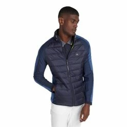Calvin Klein Golf Gents Dynamo Tech Knit Jacket Navy Ocean -Golf Clothing Shop P CKMS22543CALVINKLEINJACKETNAVYOCEANGENTS 4 L