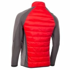 Calvin Klein Golf Gents Dynamo Tech Knit Jacket Urban Cardinal Red -Golf Clothing Shop P CKMS22543CALVINKLEINJACKETURBANCARDINALREDGENTS 1 L