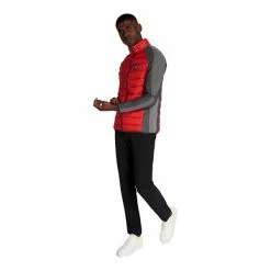Calvin Klein Golf Gents Dynamo Tech Knit Jacket Urban Cardinal Red -Golf Clothing Shop P CKMS22543CALVINKLEINJACKETURBANCARDINALREDGENTS 5 L