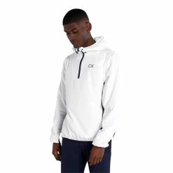 Calvin Klein Golf Gents Convertible Windbreaker White 10 Calvin Klein Golf Gents Convertible Windbreaker White -Golf Clothing Shop P CKMS22544CAVINKLEINWINDBREAKERWHITEGENTS 2 L