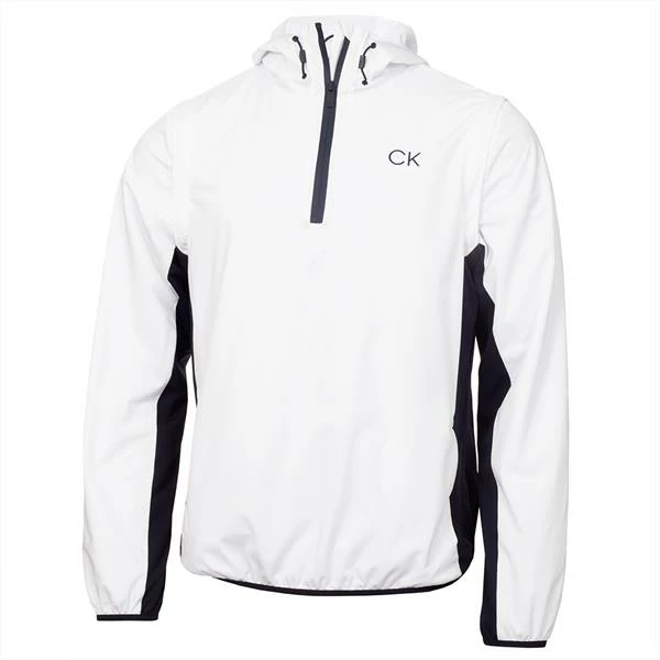 Calvin Klein Golf Gents Convertible Windbreaker White 3 Calvin Klein Golf Gents Convertible Windbreaker White