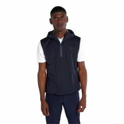 Calvin Klein Golf Gents Pebble Gilet Navy -Golf Clothing Shop P CKMS22545CALVINKLEINGILETNAVYGENTS 2 L