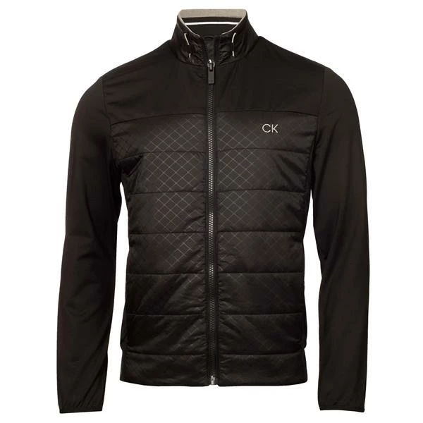 Calvin Klein Golf Gents Malden Hybrid Jacket Black 3 Calvin Klein Golf Gents Malden Hybrid Jacket Black