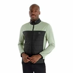 Calvin Klein Golf Gents Malden Hybrid Jacket Camo Green 10 Calvin Klein Golf Gents Malden Hybrid Jacket Camo Green -Golf Clothing Shop P CKMS23761CALVINKLEINJACKETCAMOGREENGENTS 2 L