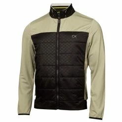 Calvin Klein Golf Gents Malden Hybrid Jacket Camo Green