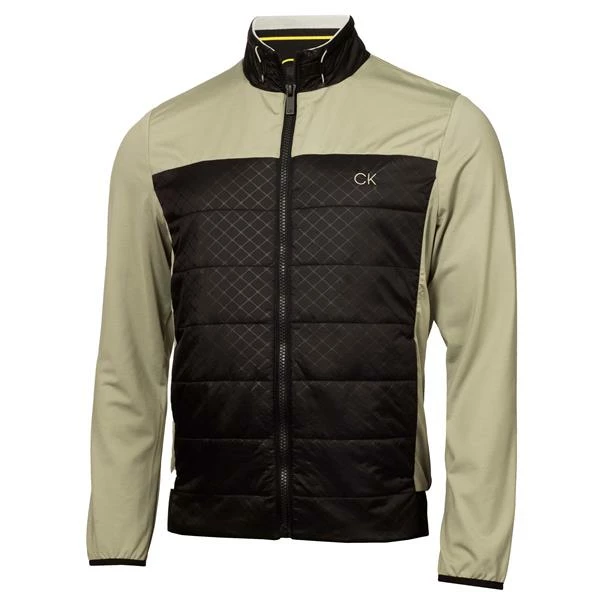 Calvin Klein Golf Gents Malden Hybrid Jacket Camo Green 3 Calvin Klein Golf Gents Malden Hybrid Jacket Camo Green
