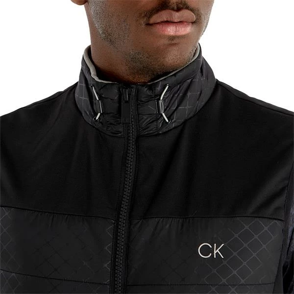 Calvin Klein Golf Gents Malden Hybrid Gilet Black 8 Calvin Klein Golf Gents Malden Hybrid Gilet Black - Image 6