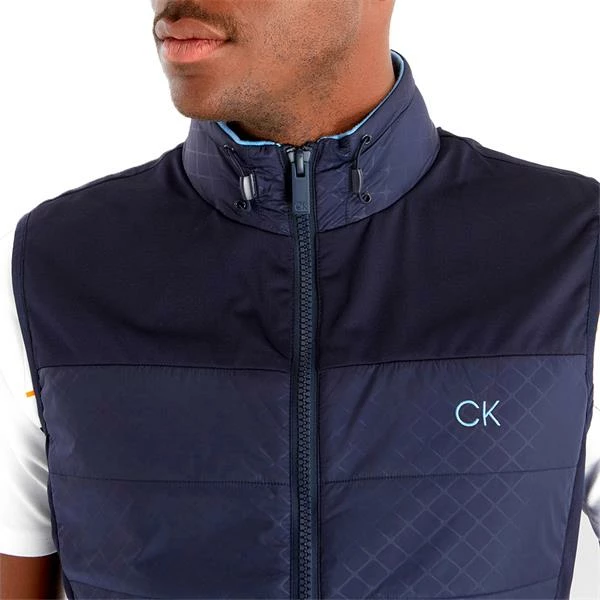 Calvin Klein Golf Gents Malden Hybrid Gilet Navy 8 Calvin Klein Golf Gents Malden Hybrid Gilet Navy - Image 6