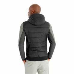 Calvin Klein Golf Gents Dynamo Hooded Jacket Black -Golf Clothing Shop P CKMS23763CALVINKLEINJACKETBLACKGENTS 3 L
