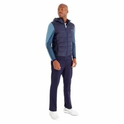 Calvin Klein Golf Gents Dynamo Hooded Jacket Navy -Golf Clothing Shop P CKMS23763CALVINKLEINJACKETNAVYGENTS 4 L