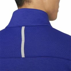 Nike Gents Dri-Fit Player ½ Zip Top Concord (471) -Golf Clothing Shop P CU9826NIKEGENTSDRIFITPLAYERZIPTOPCONCORD471 4 L