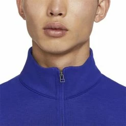 Nike Gents Dri-Fit Player ½ Zip Top Concord (471) -Golf Clothing Shop P CU9826NIKEGENTSDRIFITPLAYERZIPTOPCONCORD471 5 L