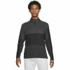 Nike Gents Dri-Fit Vapor ½ Zip Top Black - Grey (010) -Golf Clothing Shop P CU9828NIKEGENTSDRIFITVAPORHALFZIPBLKGREY010 L