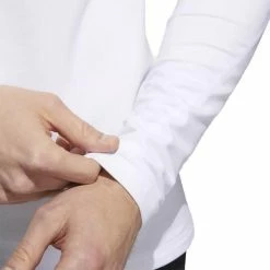 ADIDAS Gents Climawarm Crew Baselayer White -Golf Clothing Shop P CY9291WHITEGENTSAW18 2 L